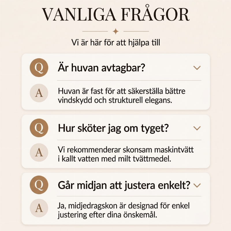 Nyhetserbjudande✨|Varm vinterjacka med huva och feminin passform
