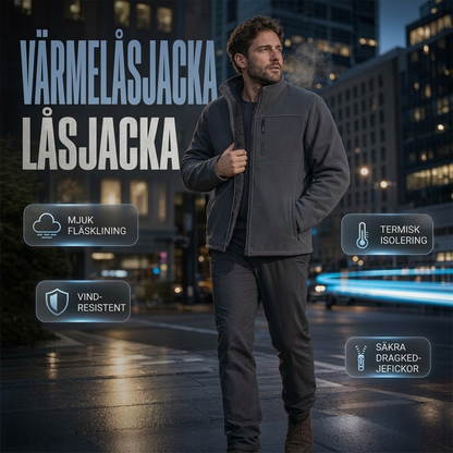 Nyhetserbjudande✨|Varm fleecejacka med praktisk design för vardag och fritid