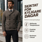 Bekväm Stickad Herrkofta – Mjuk Komfort och Elegant Design för Kalla Dagar