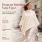 🍂Elegant Stickad Poncho för Dam – Mjuk Komfort & Tidlös Stil för Hösten
