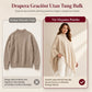 🍂Elegant Stickad Poncho för Dam – Mjuk Komfort & Tidlös Stil för Hösten