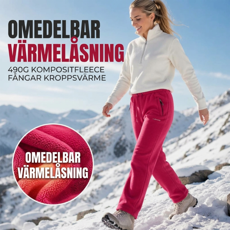 Bekväma Fleecebyxor för Herr & Dam – Varm Komfort för Vinterdagar