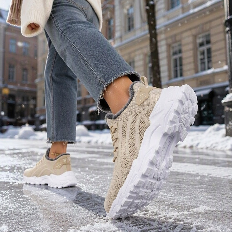 Bästsäljare🔥|Bekväma Vinter Sneakers Dam – Lätta, Varma och Perfekta för Vardagen