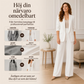 Elegant Kostymset för Dam – Stilren Kavaj & Vida Byxor med Bekväm Passform