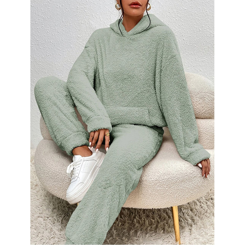 Mysigt Lounge Set Dam – Mjuk Komfort och Elegant Vardagsstil för Hemma & Fritid