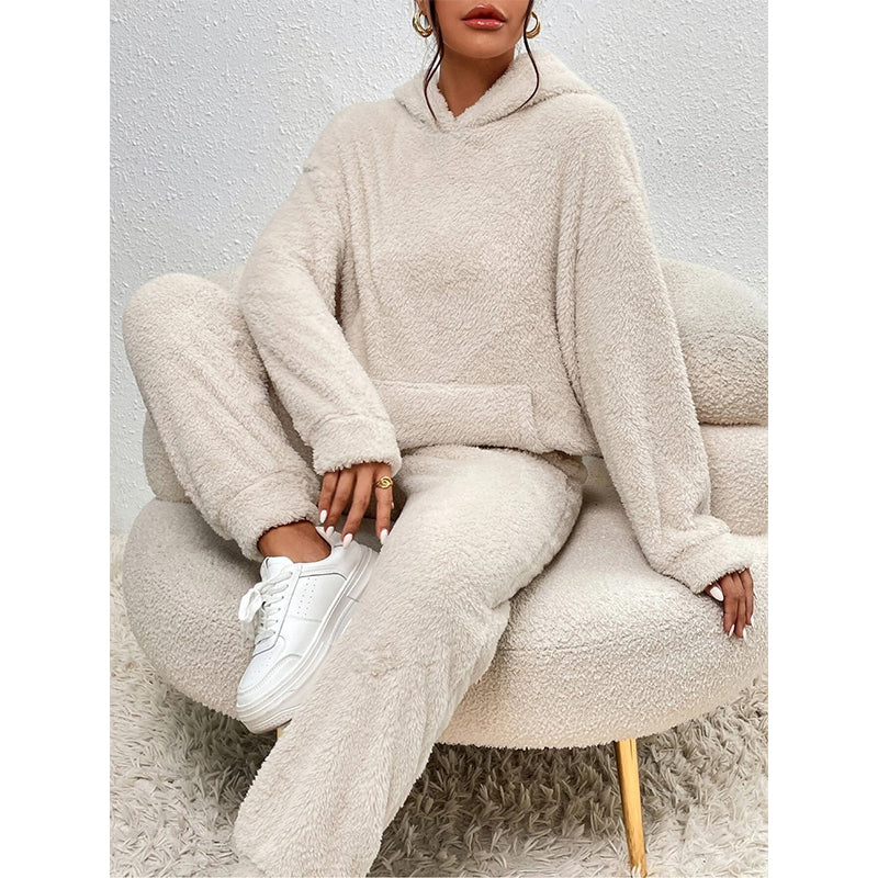 Mysigt Lounge Set Dam – Mjuk Komfort och Elegant Vardagsstil för Hemma & Fritid