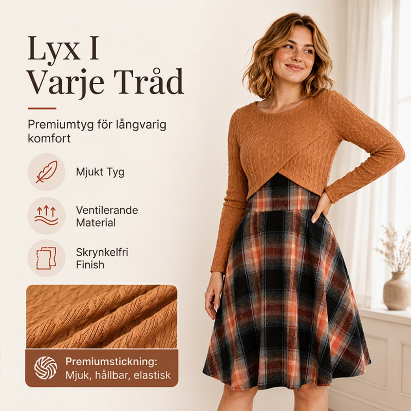 Nyhetserbjudande✨|Klassisk Elegans i Två Delar – Ett Vackert Set för Vardagens Stunder