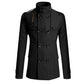 🧥Tidlös Herrkappa – Elegant Dubbelknäppt Trenchcoat för Höst & Vinter✈️Fri frakt
