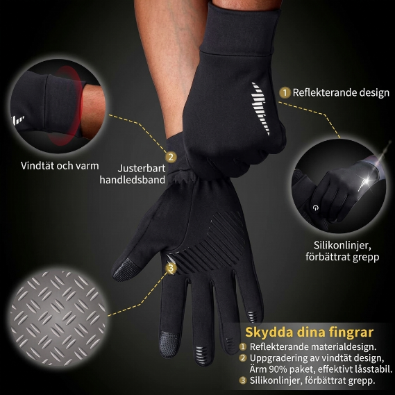 ❄️🧤Varma Touchscreen-handskar för vintern – Använd mobilen utan att frysa om händerna