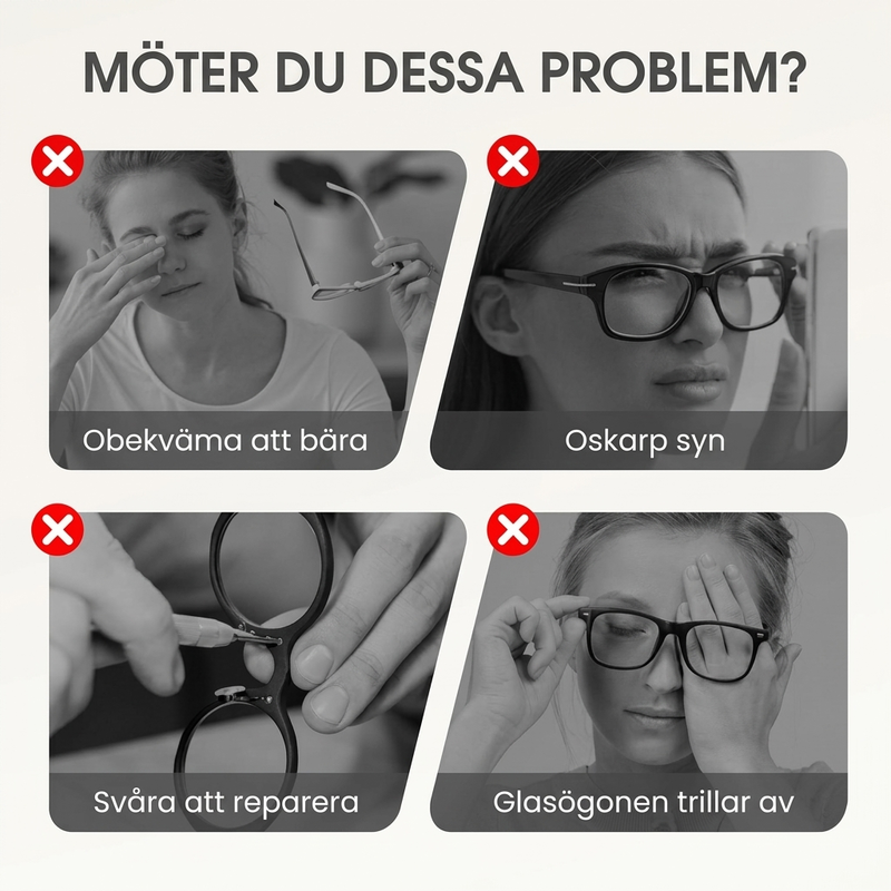 Perfekt passform för dina glasögon – enkelt hemma