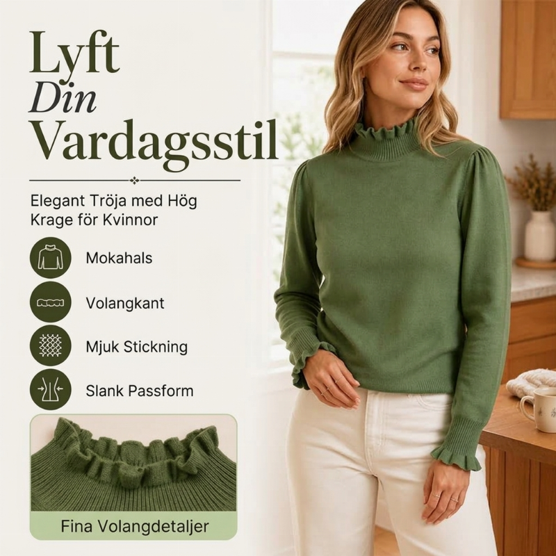 🍂Nya höstnyheter|Elegant stickad topp för kvinnor – mjuk komfort med vackra detaljer