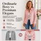 🧥 Elegant kavaj med volanger och peplum för kvinnor – stilren, bekväm, mångsidig, perfekt för kontor och fest, nu till halva priset! ✨