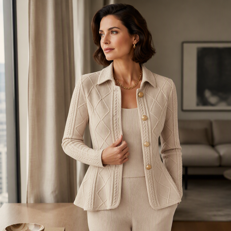 🧥 Elegant kavaj med volanger och peplum för kvinnor – stilren, bekväm, mångsidig, perfekt för kontor och fest, nu till halva priset! ✨