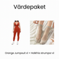 🥳HEFTIG REA 2026🥳💞ÖVER 50 000 SÅLDA EXEMPLAR!👵❤️ 35% RABATT! Heltidselasticerad jumpsuit med V-ringning för träning och yoga