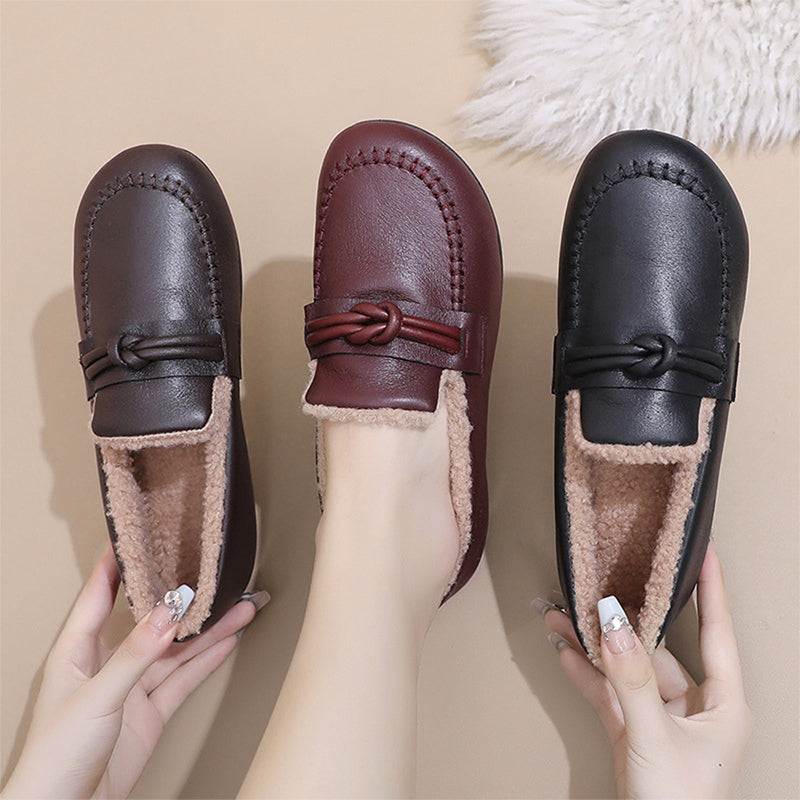 🔥 50 % RABATT UNDER BEGRÄNSAD TID! 👟 Varma slip-on-vinterskor för damer – mjukt foder, bekväma och halkfria ✨