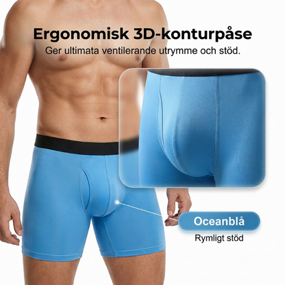 Andningsbara snabbtorkande boxarshorts för män