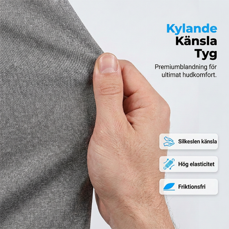 Andningsbara snabbtorkande boxarshorts för män