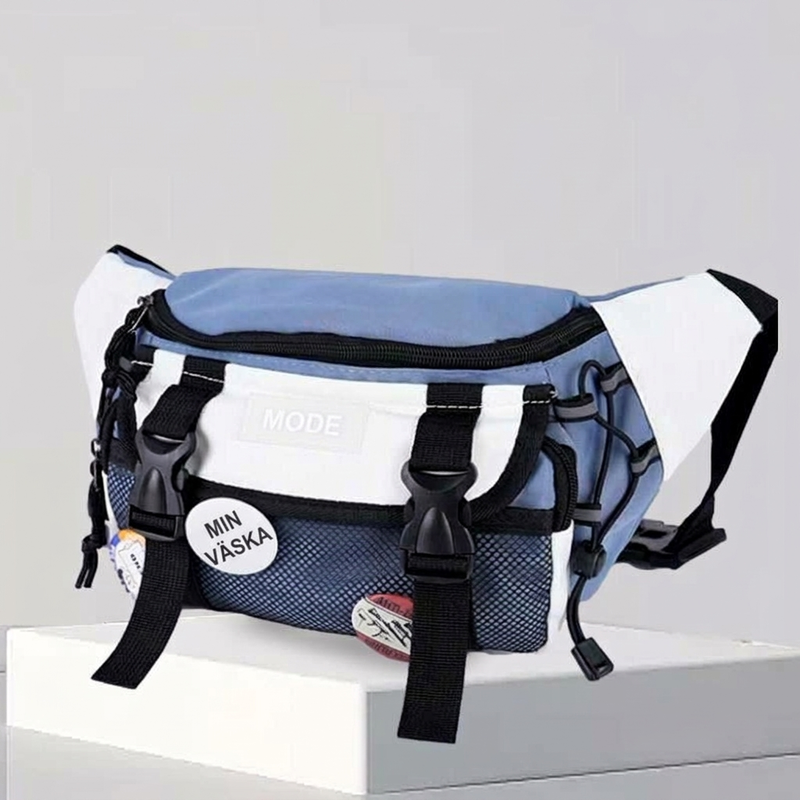 Unisex Urban Sling Bag – Vattentålig Crossbody Väska med Smarta Fickor & Modern Streetwear Stil