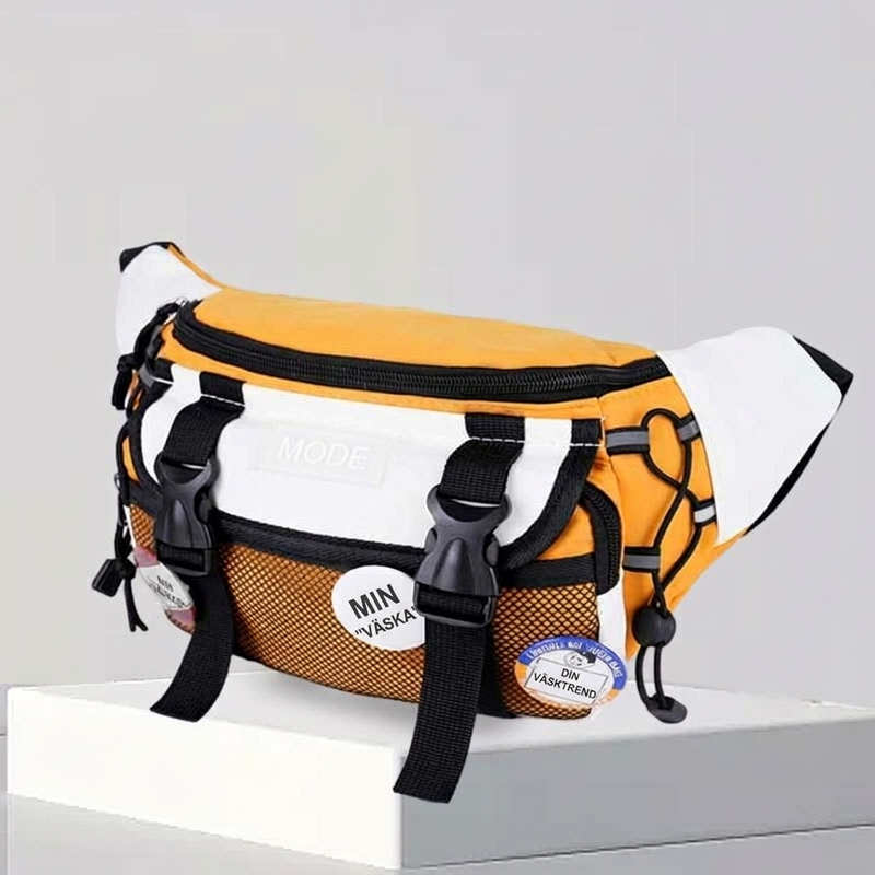 Unisex Urban Sling Bag – Vattentålig Crossbody Väska med Smarta Fickor & Modern Streetwear Stil