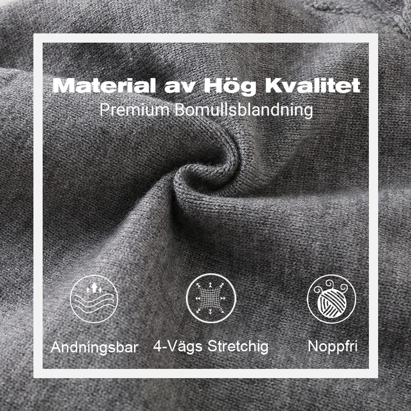Elegant Oversize Tröja för Dam – Mjuk Batwing Stickad Topp med Draperad Krage & Fickor