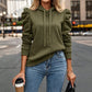 Huvtröja med Puffärmar för Dam – Mjuk & Elegant Hoodie med Avslappnad Passform
