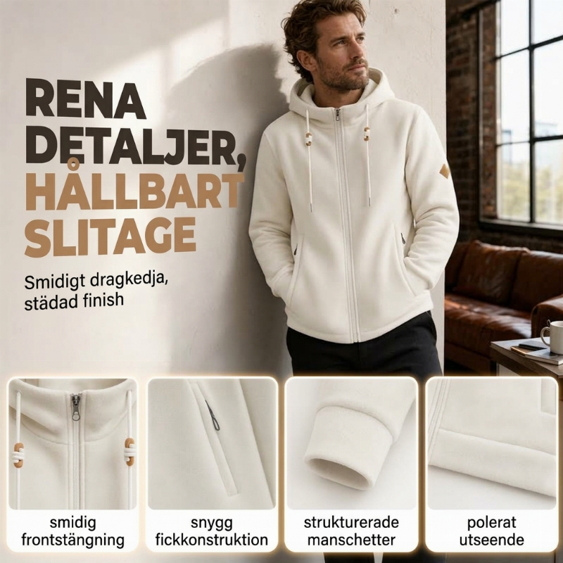 Unisex Sherpa-Huvtröja – Extra Varm, Mjuk & Bekväm Vintertröja för Dam och Herr