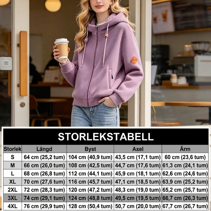 Unisex Sherpa-Huvtröja – Extra Varm, Mjuk & Bekväm Vintertröja för Dam och Herr