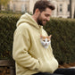 Hoodie med Känguruficka för Katt & Små Husdjur – Mjuk Fleecehoodie Unisex