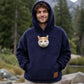 Hoodie med Känguruficka för Katt & Små Husdjur – Mjuk Fleecehoodie Unisex