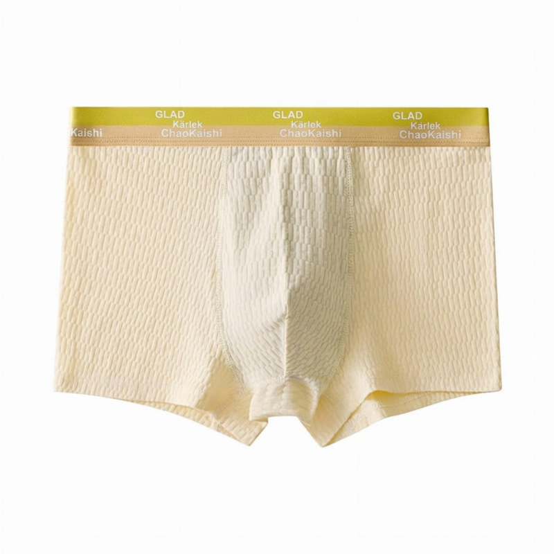 3 stycken bubbelbomulls boxer Shorts för män