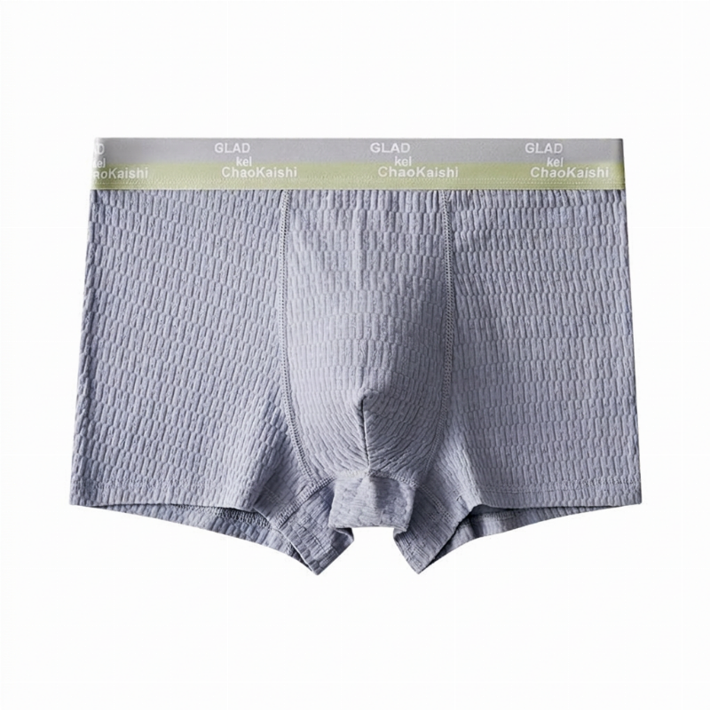 3 stycken bubbelbomulls boxer Shorts för män