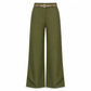👖 Casual bredbyxor av kostymmaterial for kvinnor, langbyxor for host och vinter