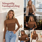Elegant Vintage Mock Neck Spetsnäts Topp för Damer – Mjuk Passform, Klassisk Stil och Elegant Lager-På-Lager Look