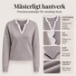 ✨ Ny kollektion 🤍 Stickad Damtopp med Spetsdetaljer – Mjuk Komfort, Elegant V-ringning och Tidlös Stil