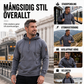 Klassisk Huvtröja Herr med Kvartsdragkedja – Varm Komfort, Sportig Passform & Urban Stil