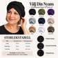 Elegant Turbanmössa för Kvinnor – Mjuk, Varm & Stilren Flätad Design för Höst och Vinter