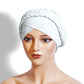 Elegant Turbanmössa för Kvinnor – Mjuk, Varm & Stilren Flätad Design för Höst och Vinter