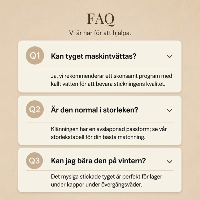 Ribbstickad Midiklänning Dam med Polokrage och Knappslå – Mjuk, Icke-Kliande Kvalitet