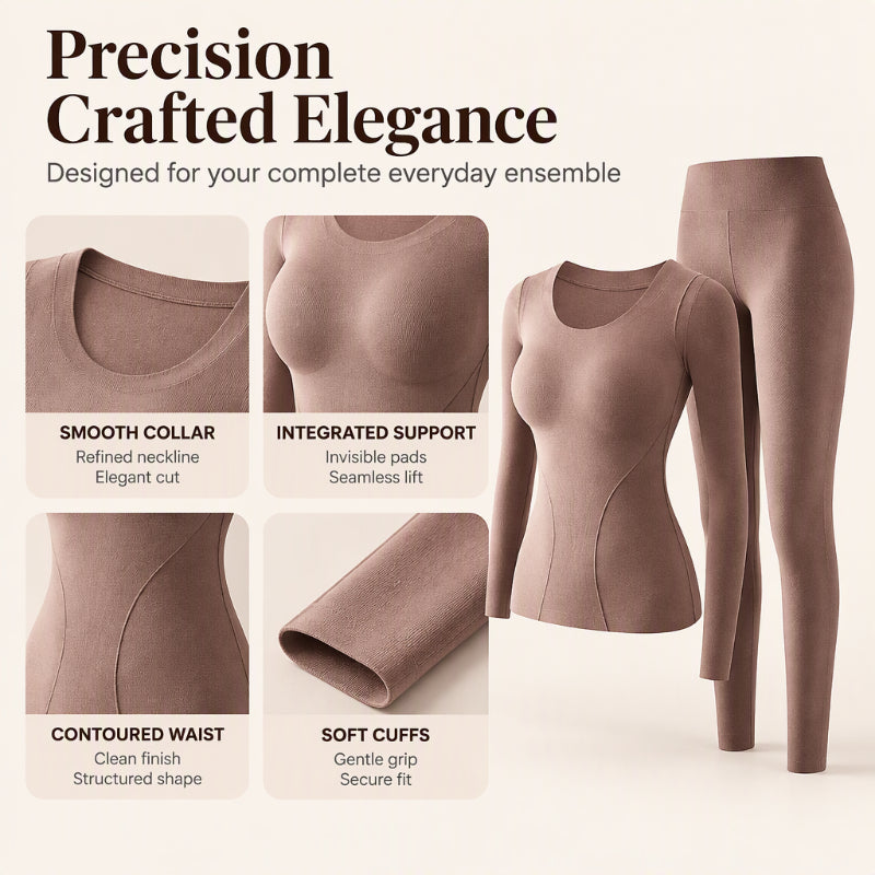 💖Black Friday Mega Deal – 50% off!💖 ✨Women's Seamless Self-Heating Thermal Underwear Set