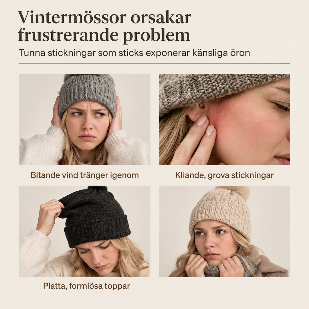 🐱🧢Fluffig mössa i fuskpäls med björnöron och uppvikt kant