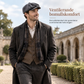 🖤Black Friday – Förhandstillgång: 50 % Rabatt🧢Åttadelad gubbkeps i vintagestil – justerbar passform