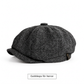 🖤Black Friday – Förhandstillgång: 50 % Rabatt🧢Åttadelad gubbkeps i vintagestil – justerbar passform