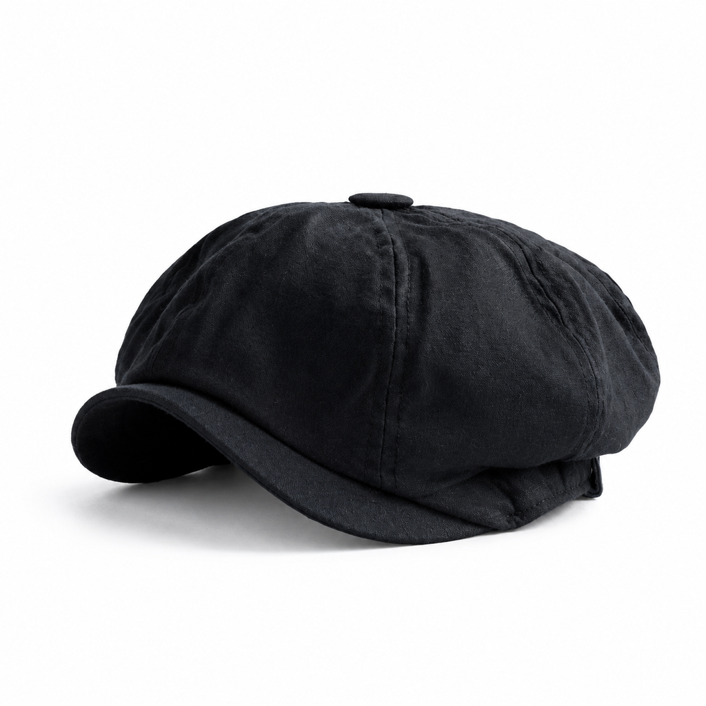 🖤Black Friday – Förhandstillgång: 50 % Rabatt🧢Åttadelad gubbkeps i vintagestil – justerbar passform