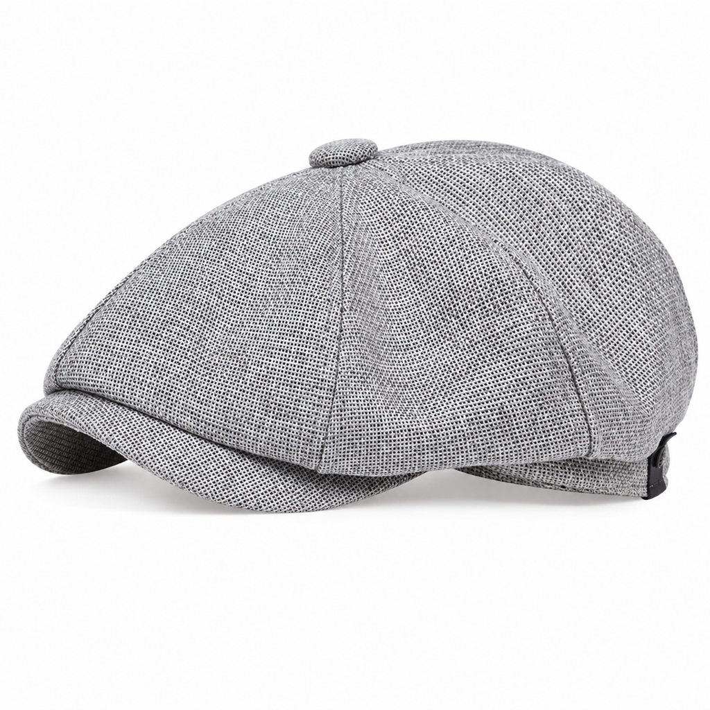 🖤Black Friday – Förhandstillgång: 50 % Rabatt🧢Åttadelad gubbkeps i vintagestil – justerbar passform