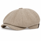 🖤Black Friday – Förhandstillgång: 50 % Rabatt🧢Åttadelad gubbkeps i vintagestil – justerbar passform