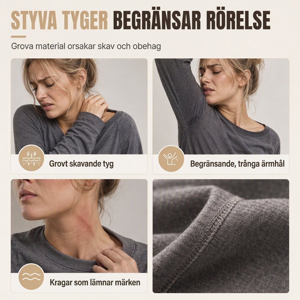 Nyhetserbjudande✨Långärmad damtopp med raglanärmar och ledig passform