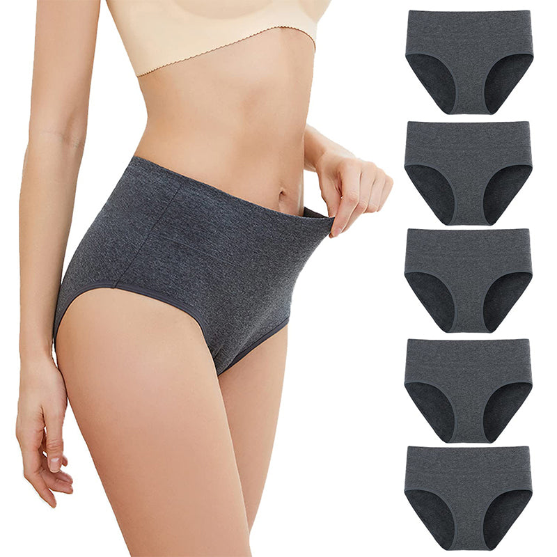 ⏳ Het erbjudande! 5-pack stretchiga trosor med hög midja och bred linning